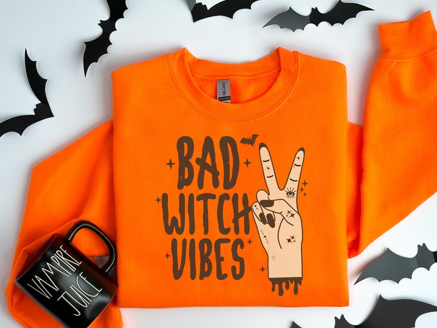 Halloween Bad Witch Vibes Sweatshirt