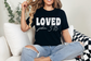 Valentine's Day Christian John 3:16 Graphic Tee