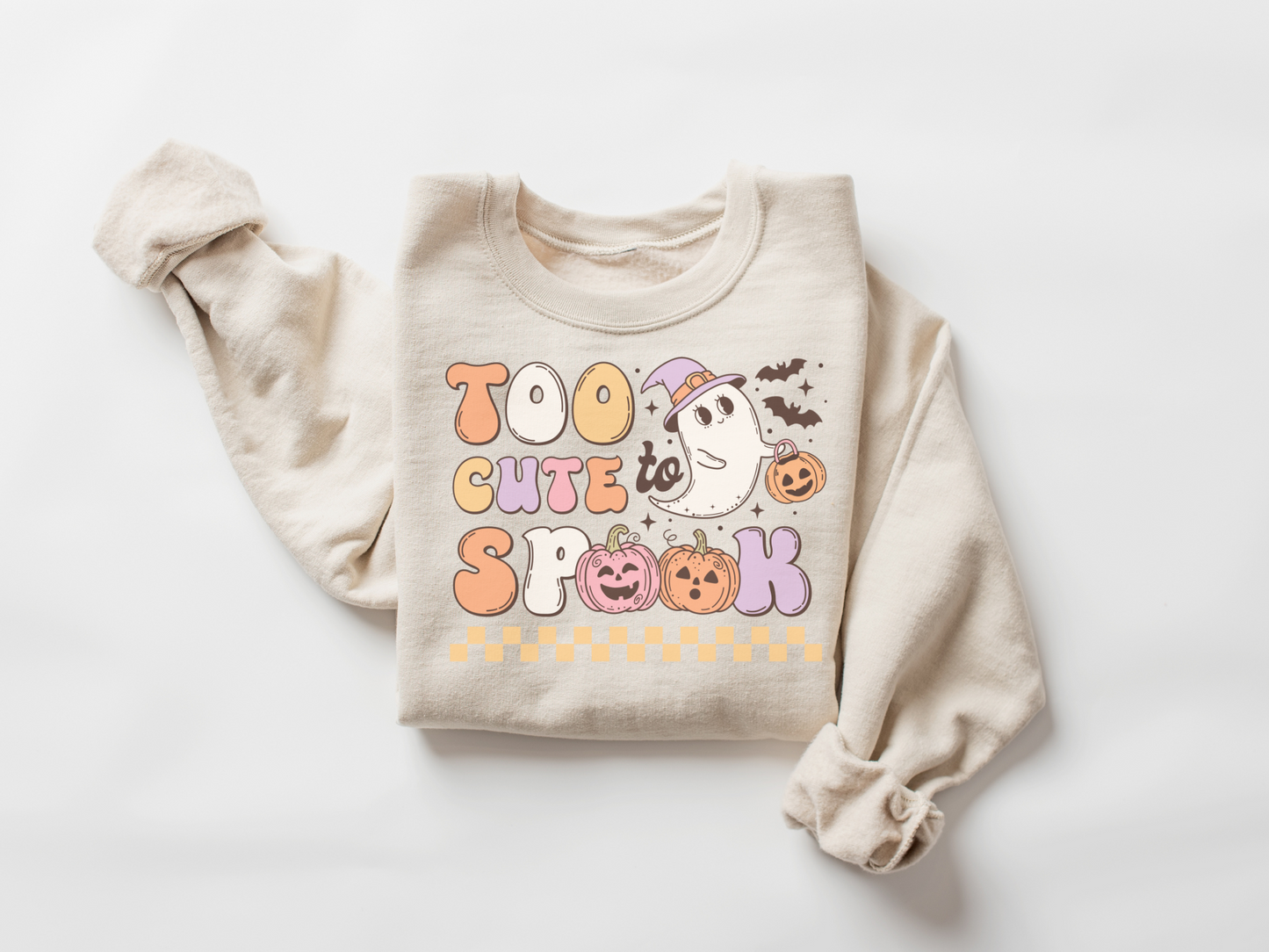 Halloween Too Cute to Spook Sweatshirt