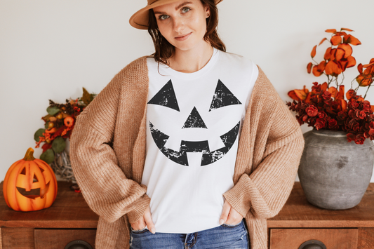 Halloween Jack o Lantern Graphic Tee