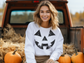 Halloween Jack o Lantern Sweatshirt