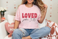 Valentine's Day Christian John 3:16 Graphic Tee