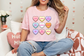 Valentine's Day Nurse Candy Hearts Graphic Tee