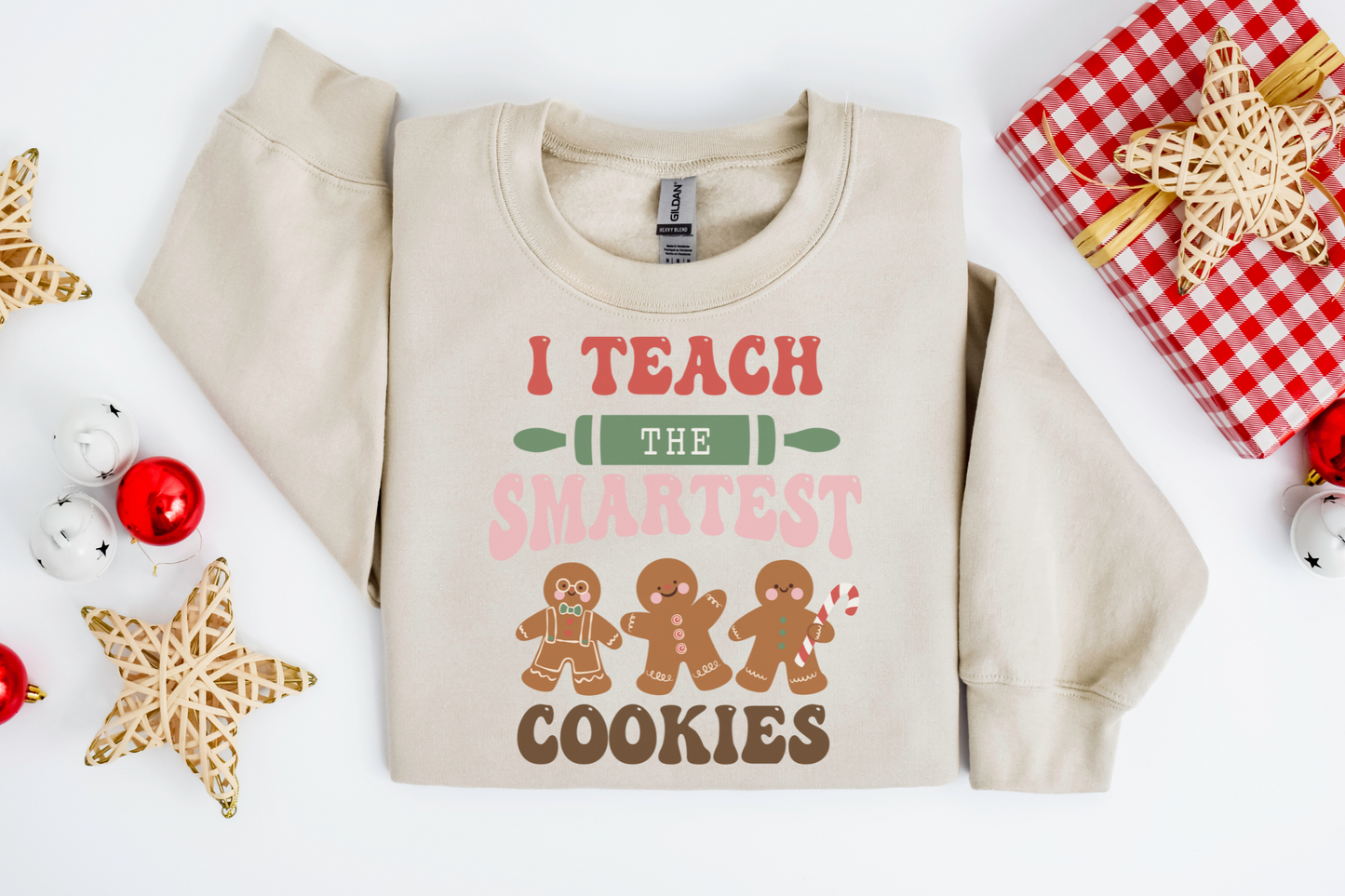 Christmas Teach the Smartest Cookies Sweatshirt