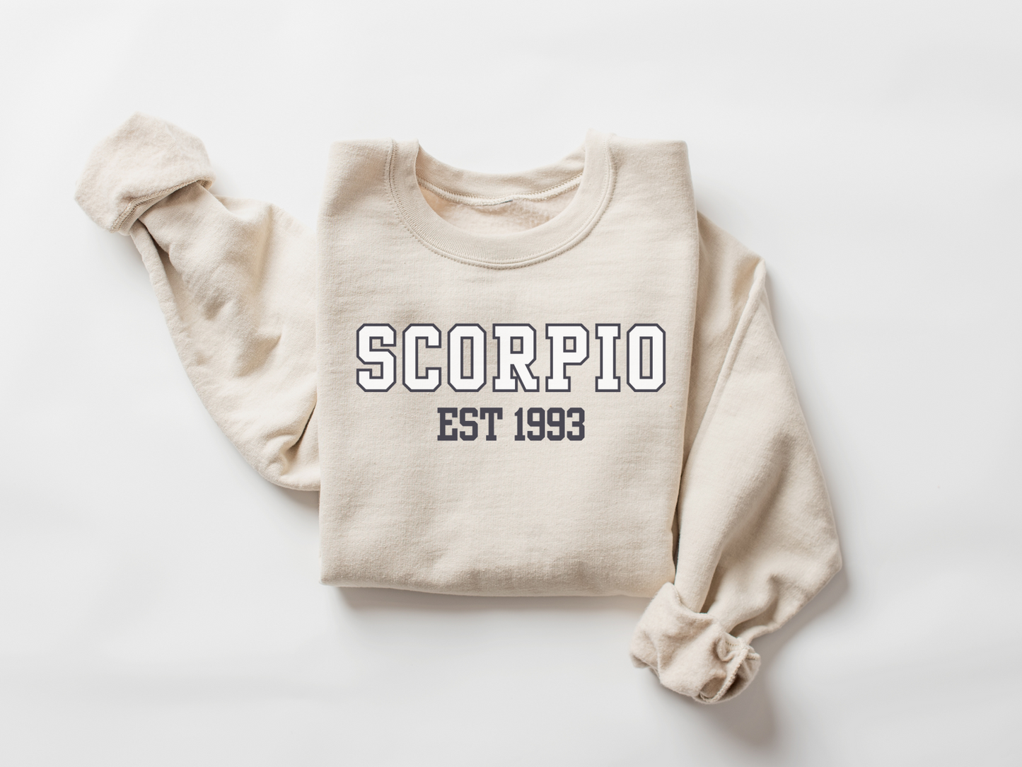 Personalized Scorpio Birth Year Sweatshirt