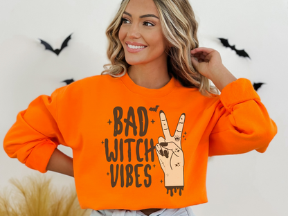 Halloween Bad Witch Vibes Sweatshirt