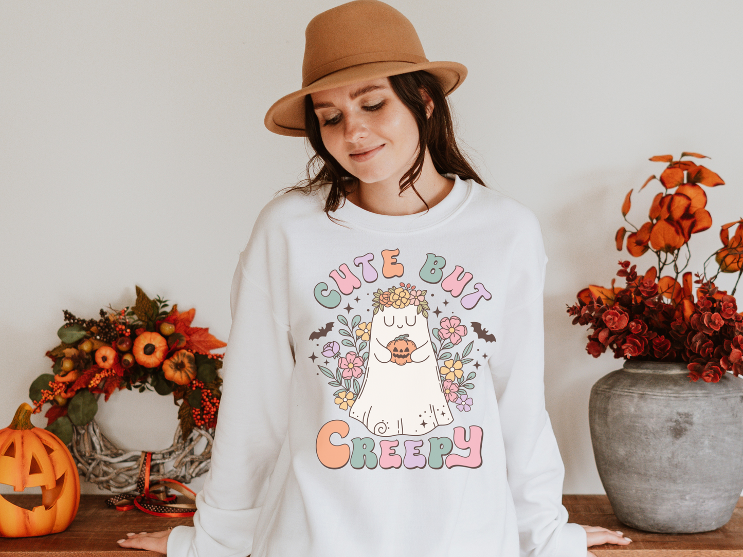 Halloween Cute but Creepy Sweatshirt