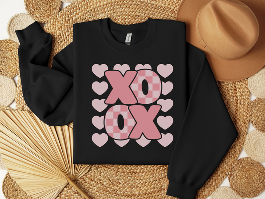 Valentine's Day XO Heart Sweatshirt