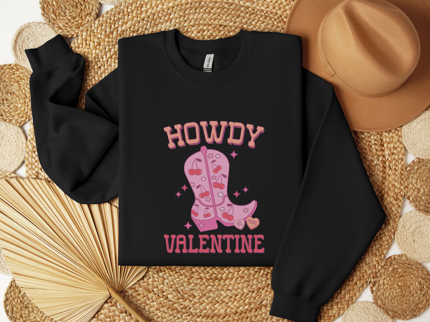 Valentine's Day Howdy Valentine Sweatshirt