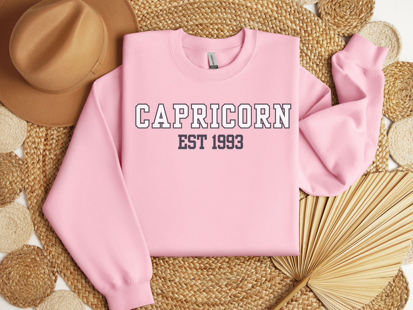 Personalized Capricorn Birth Year Sweatshirt