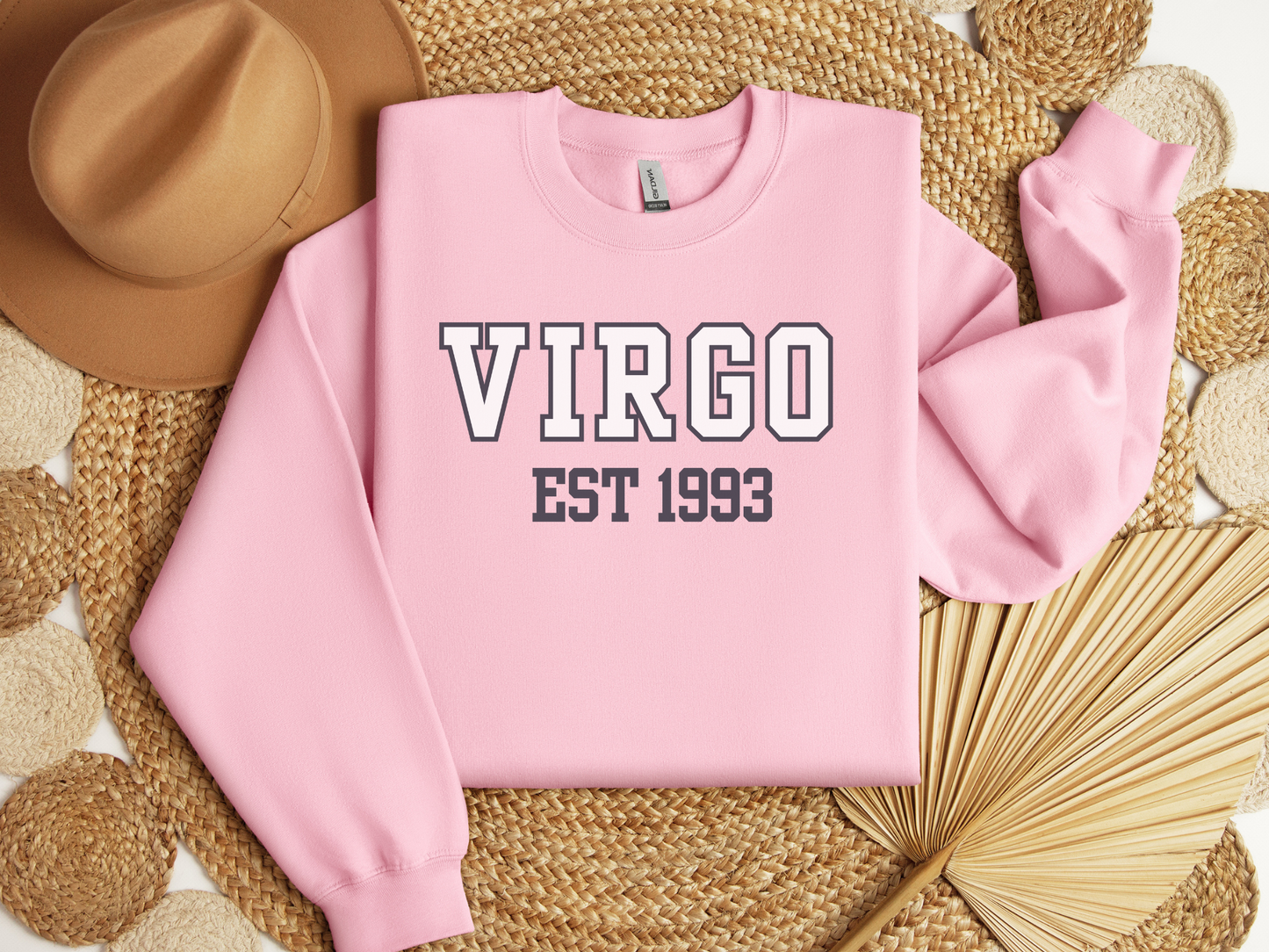 Personalized Virgo Birth Year Sweatshirt