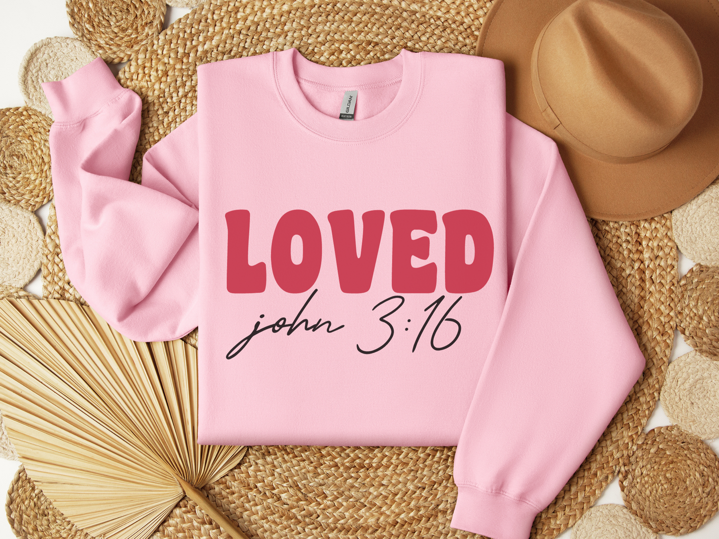 Valentine's Day Christian John 3:16 Sweatshirt