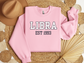 Personalized Libra Birth Year Sweatshirt