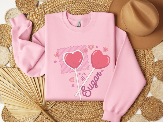 Valentine's Day Hey Sugar Sweatshirt