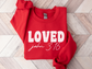 Valentine's Day Christian John 3:16 Sweatshirt