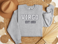 Personalized Virgo Birth Year Sweatshirt