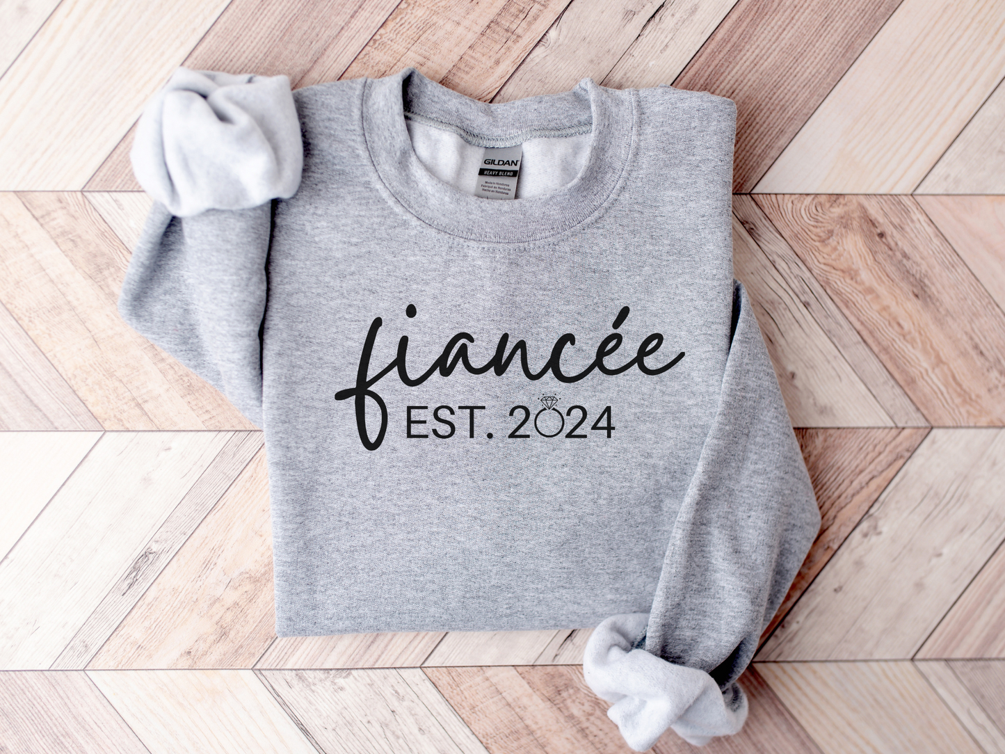 Personalized Fiancée Sweatshirt