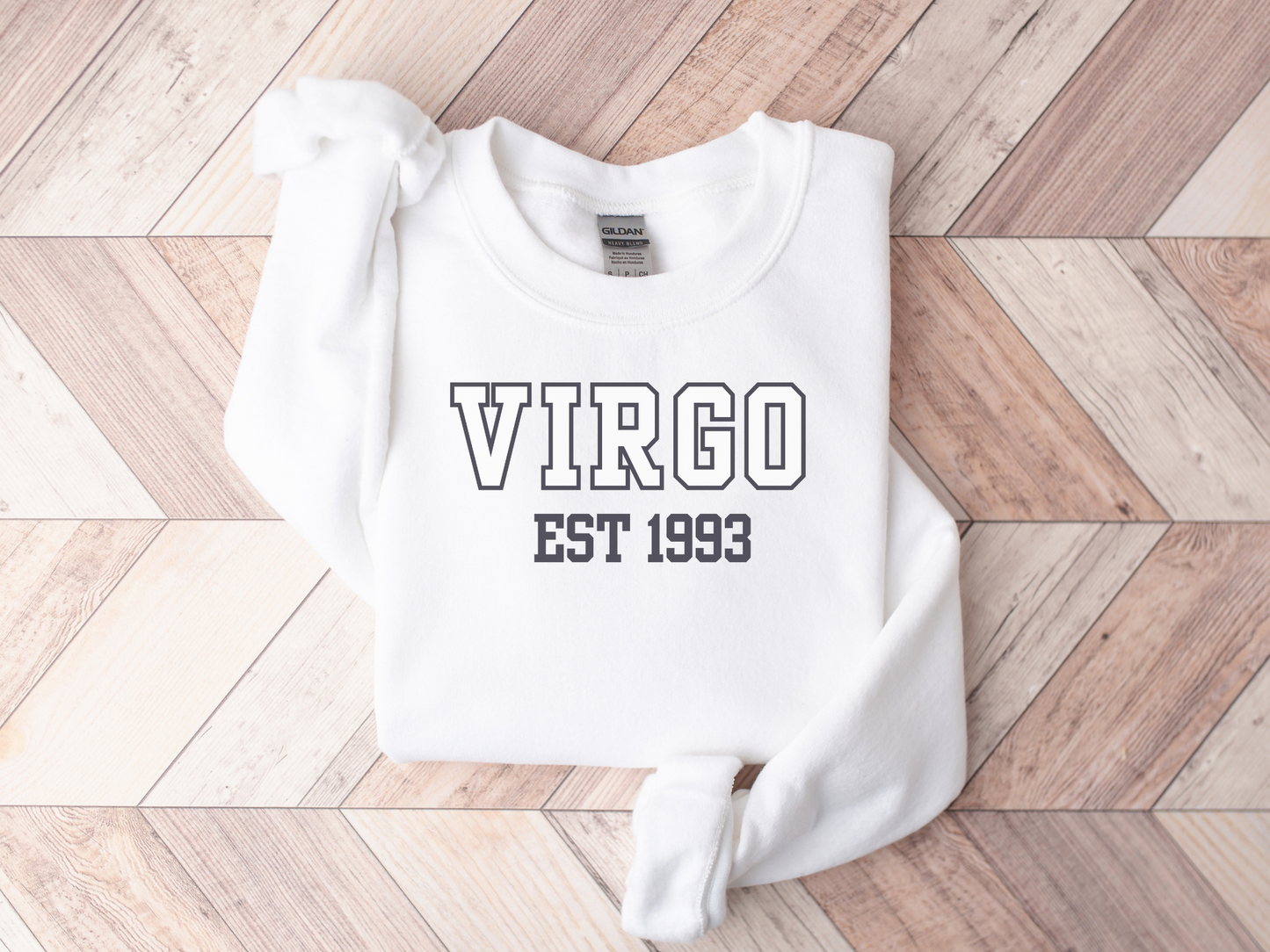 Personalized Virgo Birth Year Sweatshirt