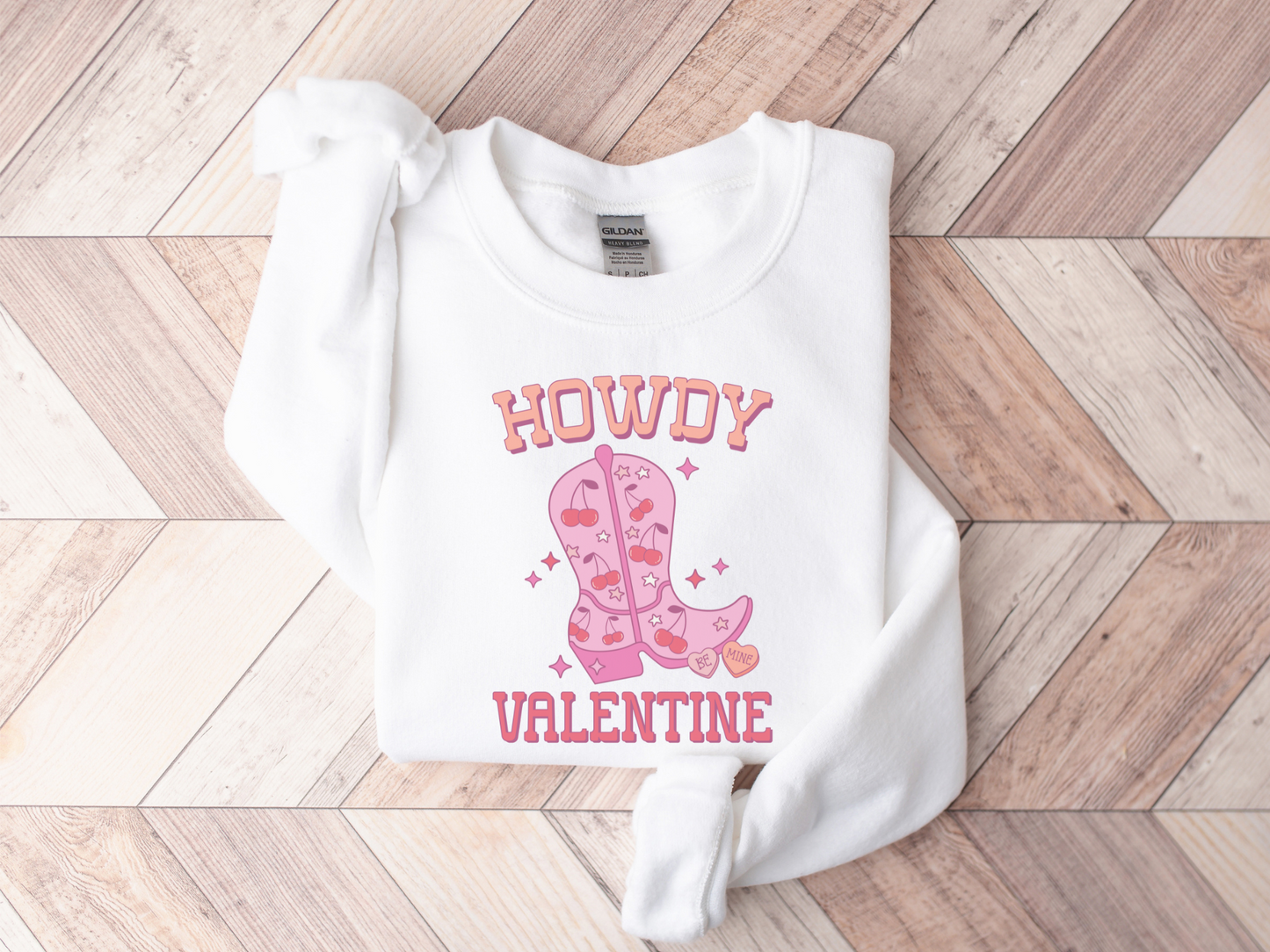 Valentine's Day Howdy Valentine Sweatshirt