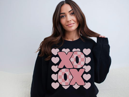 Valentine's Day XO Heart Sweatshirt