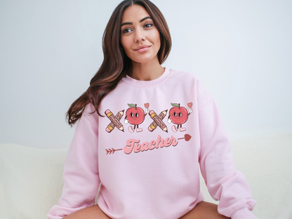 Valentine's Day XOXO Teacher Sweatshirt