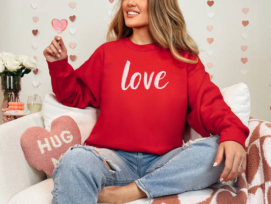 Valentine's Day Love Sweatshirt