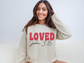 Valentine's Day Christian John 3:16 Sweatshirt