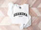 Personalized Grandma Sweatshirt Varsity Style