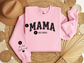 Personalized Mama Sweatshirt Varsity Style