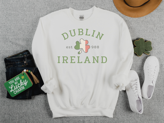 St Patrick's Day Dublin Sweatshirt