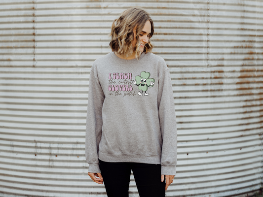 St Patrick's Day Cutest Clovers Teacher Sweatshirt