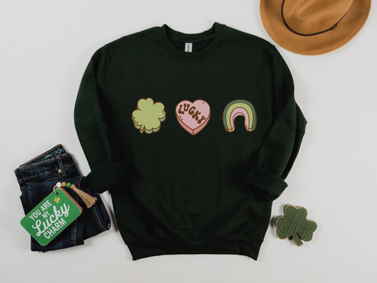 St Patricks Day Charms Sweatshirt