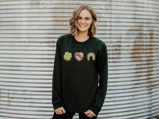 St Patricks Day Charms Sweatshirt